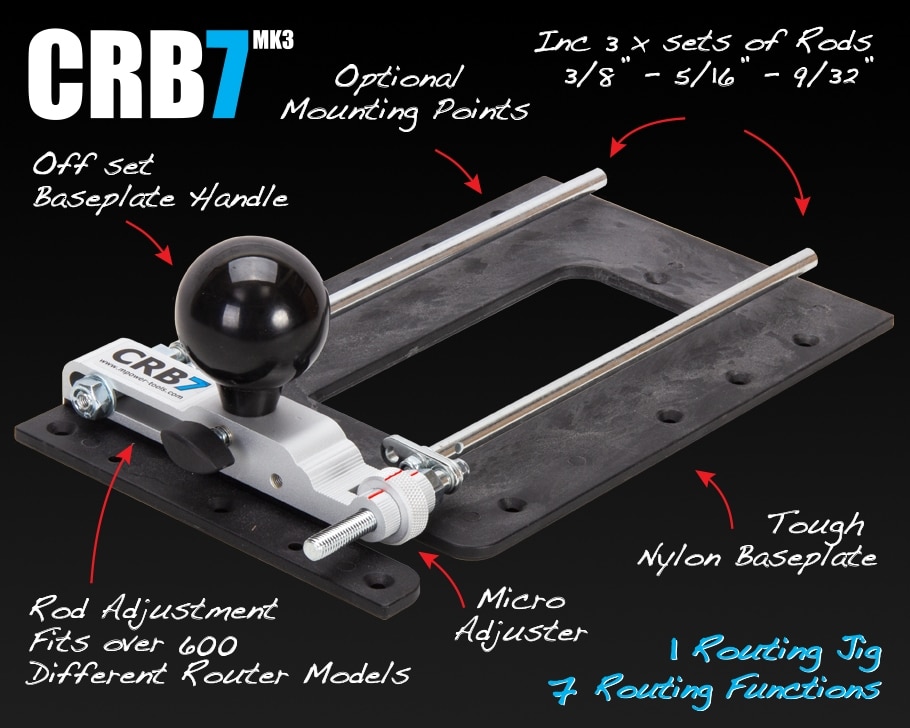 CRB7 Combination Router Base Jig