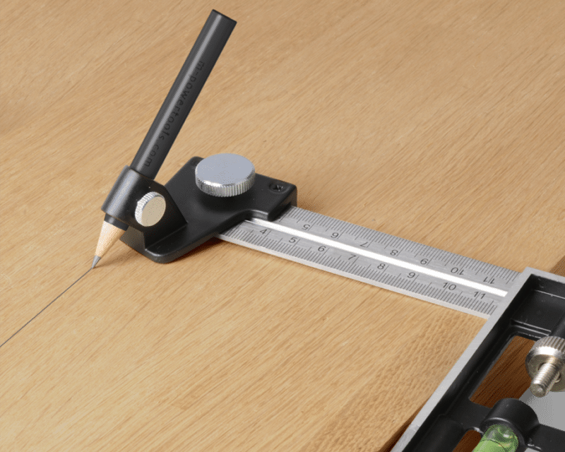 Set up with Combination Square