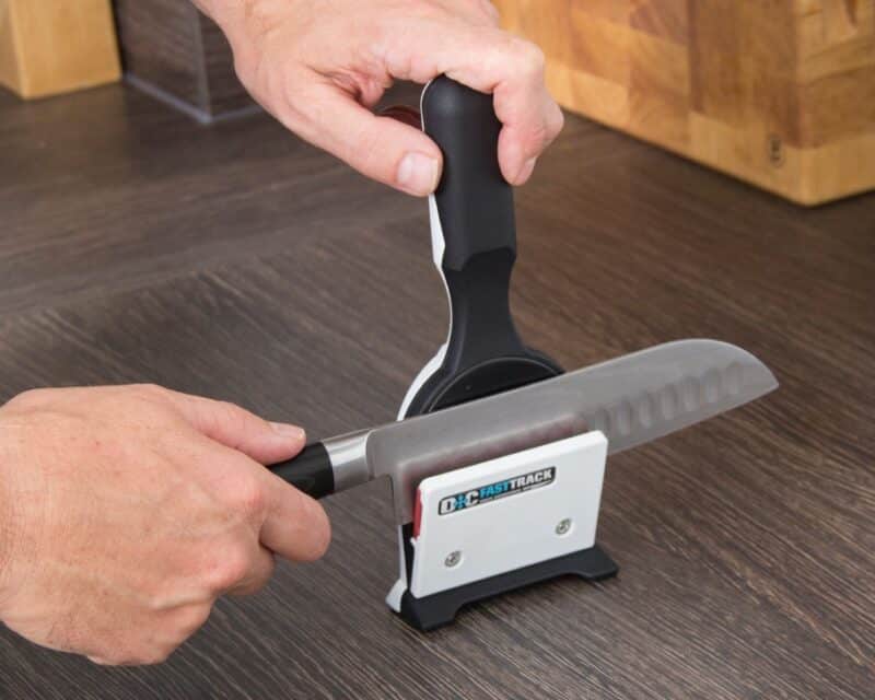 Knife Sharpener Worktop Technique
