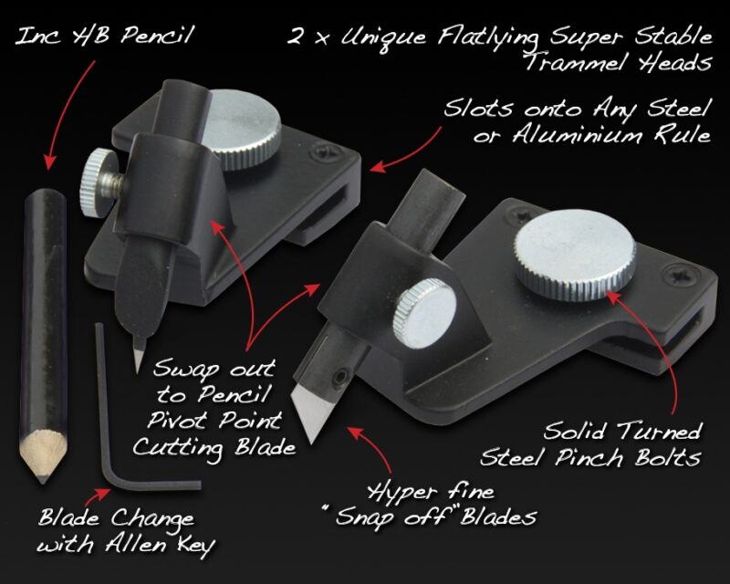 Flat Lying Trammel Set